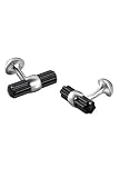 MontBlanc Sterling Silver with Onyx Cufflinks