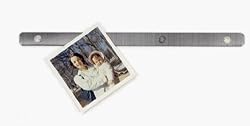 Mini Skinny Self-Stick Strip Magnet Board - Stainless by Three By Three Seattle
