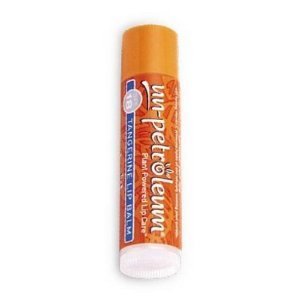 UN-PETROLEUM Natural Lip Balm SPF18 Tangerine .15 oz stick