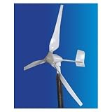 Best Price GudCraft WG600 600 Watt 24 Volt 3 Blade Residential Wind Turbine Generator Kit with FREE Charge Controller