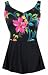 Longitude� Thailand Plus Size Surplice Swimdress Swimsuit - Women's Swimsuit Plus Size Swimsuit