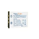 TechFuel Battery for Casio Exilim EX-Z60 Digital Camera by TechPower