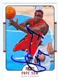 Pape Sow autographed Basketball Card (Toronto Raptors)
