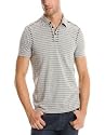 Armani Exchange Burn Out Stripe Polo