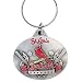 St. Louis Cardinals Oval Pewter Keychain