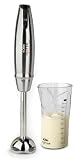 SOLAC BA5615 Stabmixer Mixter 400 INOX mit Messbecher 500ml, Edelstahl
