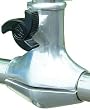 Taylor Made Products Stainless Steel Rail Mount Boat Flag Pole Socket (1.25-Inch Rail)