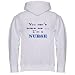 You can't scare me I'm a nurse Adult Zippered Hooded (Hoody Hoodie) Sweatshirt Fleece Jacket (Various Colors Avail)
