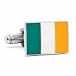 Irish Flag Ireland Cufflinks Cuff Links new