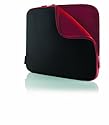 Belkin Neopren Notebook-Schutzhülle 39,6 cm (15,6 Zoll) kohlenschwarz/ weinrot