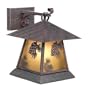 Tahoe Collection Pinecone 12" High Outdoor Wall Light