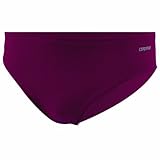 Arena Men's Skys Polyester Brief Swimsuit (Berry Red, 36)