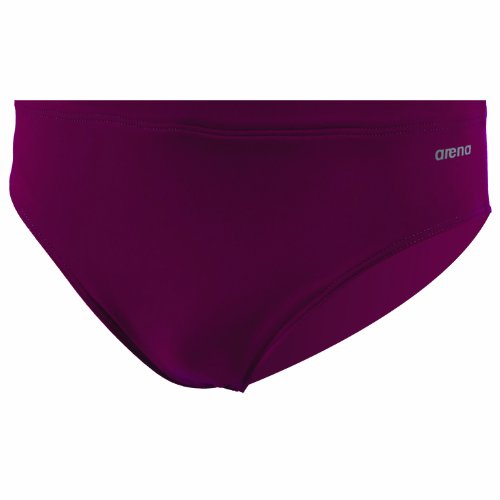 Arena Men's Skys Polyester Brief Swimsuit (Berry Red, 36)