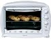 LUXUS MINI BACKOFEN MIT UMLUFT + HEISSLUFT + GRILL MIT SUPERSTARKEN 1600 WATT + 26 LITER GARRAUM INKL. DREHSPIESS + GRILLROST + BACKBLECH NEU + OVP