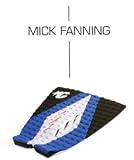 Creatures of Leisure MICK FANNING Surfing Traction Pad in Black, Blue & White