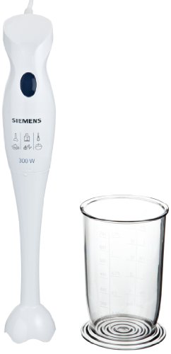 Siemens MQ5B150N Stabmixer / 300 Watt, Testsieger* Stiftung Warentest, Gut (2,2), Ausgabe 08/2011 Siemens MQ5B150N Stabmixer / 300 Watt, Testsieger* Stiftung Warentest, Gut (2,2), Ausgabe 08/2011
