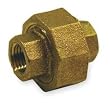 Industrial Grade 1VFJ6 Union, Red Brass, 1/8 In, 150 PSI