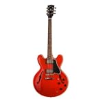 Gibson Custom ES-335 Dot Electric Guitar, Cherry, Plain Maple