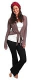 Tie-Front Long Sleeve Wrap by Alternative Apparel