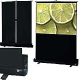 Draper Traveller 230107 Portable Projection Screen - 48" x 64" - Matte White - 80" Diagonal