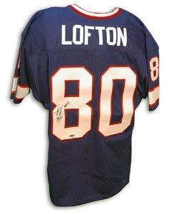 James Lofton Signed Buffalo Bills Throwback Jersey
