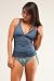 Carve Designs Women's Vista Tankini, Indian Teal, X-Large