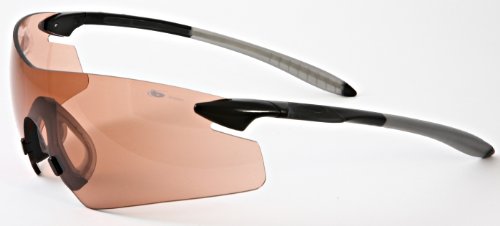 Bolle Edge Sunglasses – Shiny Black – Modulator Rose – 10974