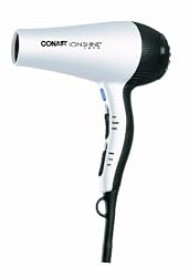 Conair Ionic Ceramic Styler, White/Black