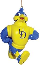 Delaware Fightin' Blue Hens NCAA Mascot Ornament NCAA College Athletics Fan Shop Sports Team Merchan