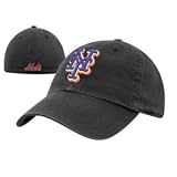 New York Mets Franchise Fitted MLB Cap by Twins (Black) Black