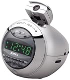 JENSEN JCR220 Clock Radio with Time Projection