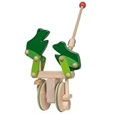 Jumping Frogs Push Toy