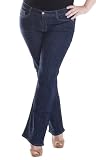 Sealed With A Kiss Designs Plus Size La Femme Bootcut Jeans