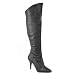 Leder-Stiefel High Heels