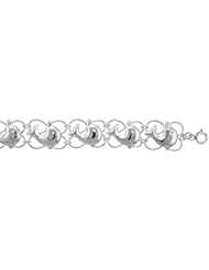 Sterling Silver Dolphin Charm Bracelet
