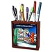 Search : Londons Times Gen. 2 Famous People Places Things - Supermans Secret - Tile Pen Holders-5 inch tile pen holder