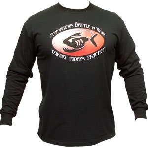 Martial Arts Long Sleeve T-Shirt - Battle Oval
