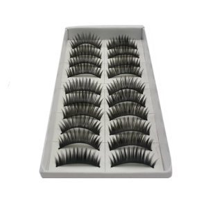 10 Pairs of Reusable Thick False Eyelashes