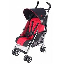 Maclaren Quest Sport Stroller - Black/Scarlet