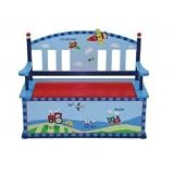 Levels Of Discovery Gettin' Around Bench Seat with Storage Blue/Multi