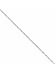 Genuine .925 Sterling Silver 1.95mm Cable Chain 30 Inch Length 5.9 Grams. 100% Satisfaction Guaranteed.