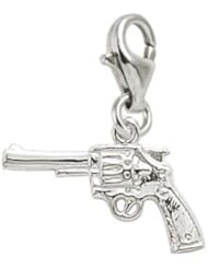 Rembrandt Charms Gun Charm with Lobster Clasp