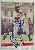 Danny Clyburn, Gulf Coast Pirates - Pirates Affiliate Autographed Card