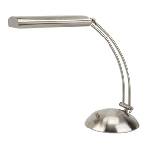 Verilux Modern Deluxe Full Spectrum Desk Lamp, Brushed Steel