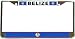 Belize Belice Flag Chrome License Plate Frame Holder