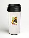 16 oz. Double Wall Insulated Tumbler with clothing fox - Paper Insert