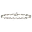 Deals List: 1 Carat Diamond 10K White Gold Tennis Bracelet