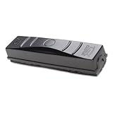 QRT52180132 Eraser, Large, Ergonomic Handle, Fibers Trap Residue, Black