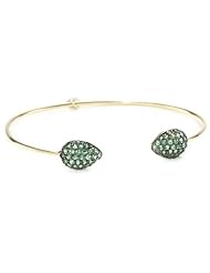 Jemma Wynne "Prive" Tsavorite Pear Bangle Bracelet