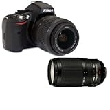 NIKON D5100 16MP Digital SLR Camera Bundle
